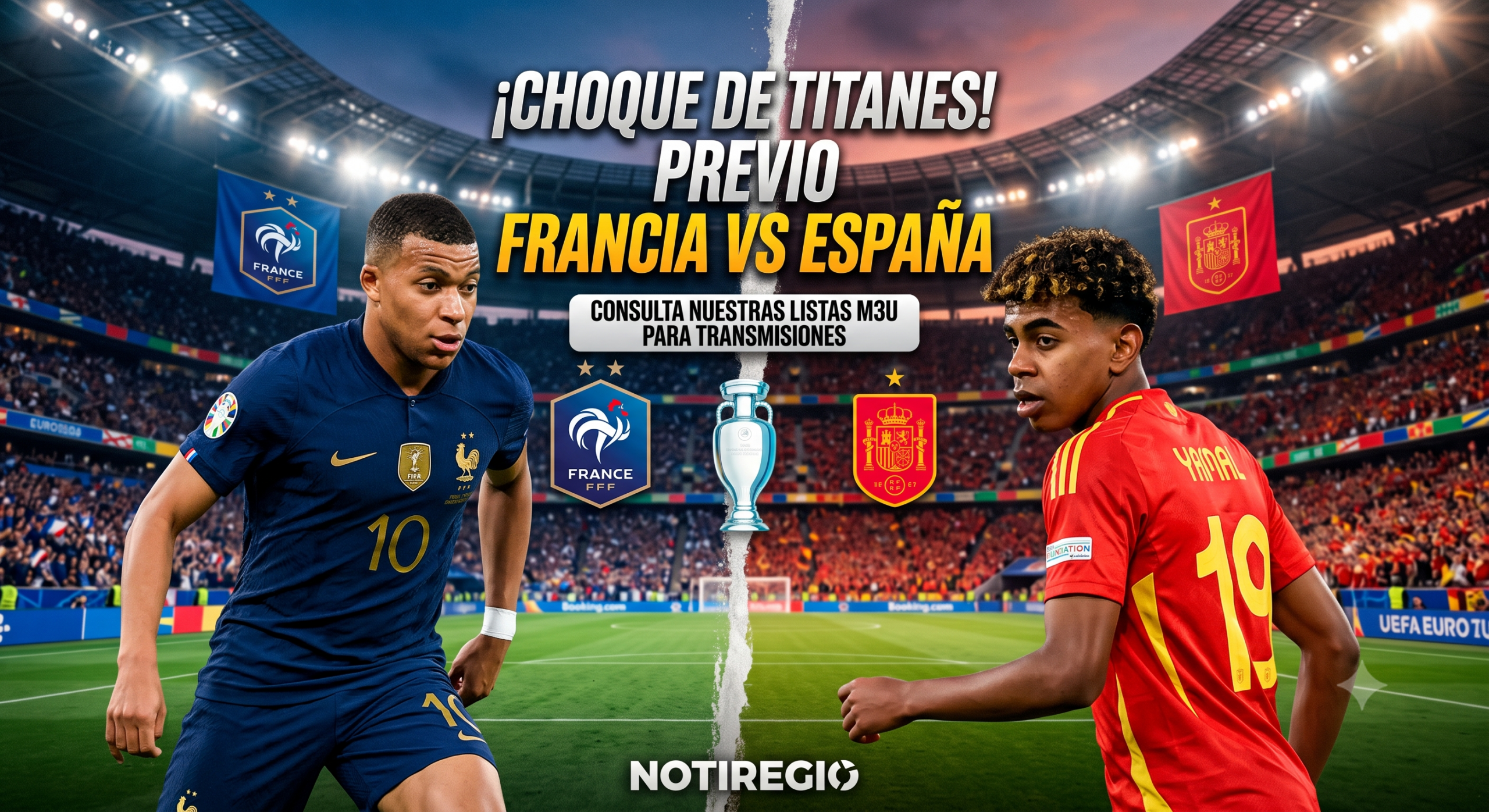 NOTIREGIO España vs FRancia